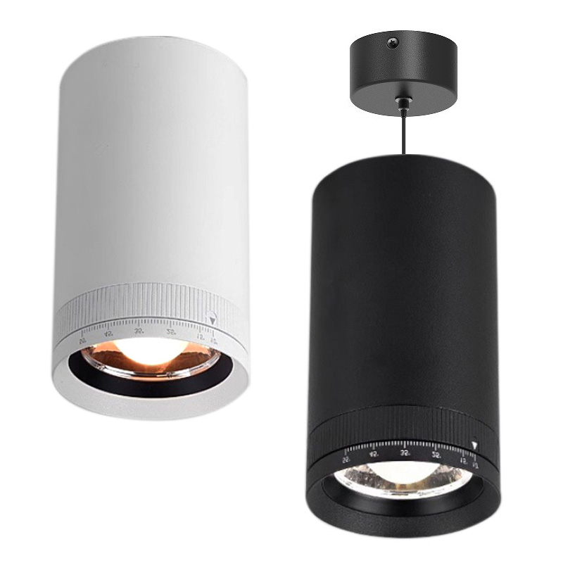 Slim Zoomable Light Surface Mount LED Adjustable Focus Spotlight